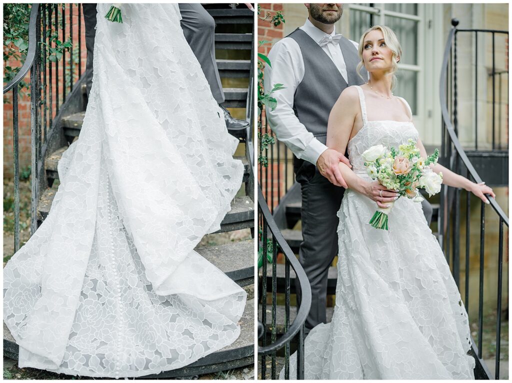 Editorial wedding photography at Peterloon Estate