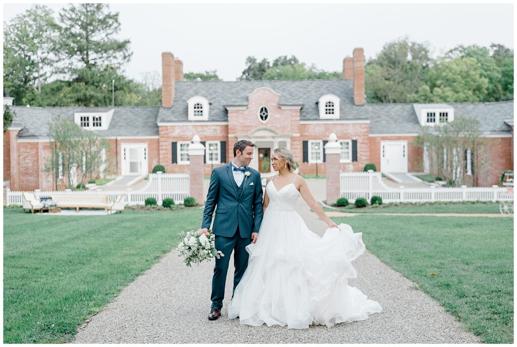 Front lawn wedding inspiration at Meshewa House Turner Farm